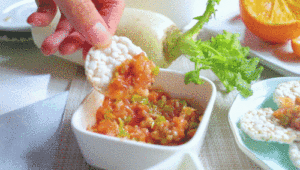 Tomato ground meat irrigates juice ~ darling complementary the practice measure that feed 12