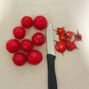 The practice measure of soup of a knot in one's heart of tomato dried scallop 2