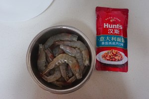 The practice measure of shrimp of pumpkin tomato a kind of dried mushroom 1
