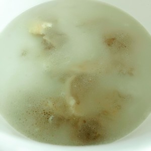 The practice measure of soup of hot duck of quick worker acid 2
