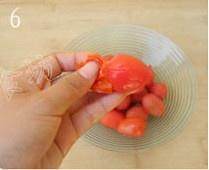 The practice measure of iced small tomato 6