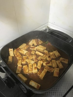 The practice measure of tomato bean curd 8