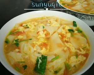 Tomato face piece soup (dumpling skin edition) practice measure 11