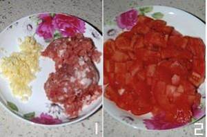 The practice measure of tomato meat sauce 1