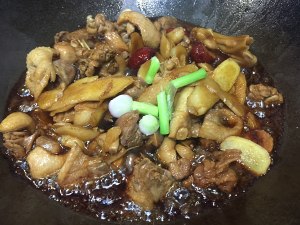 Of old go with rice child the practice measure of ginger stew duck 3