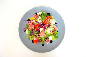 The practice measure of salad of bosom of black vinegar duck 4