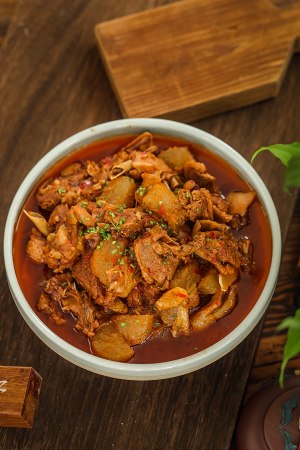 The practice measure of duck of wax gourd stew 6