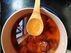 Appetizing dish / the practice measure of small tomato of be soiled of fastfood – smoked plum 4