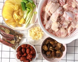 ～ of duck of stew of Xianggu mushroom red jujube is really sweet the practice measure of series 1