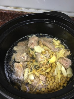 The practice measure of duck of soya bean stew 1