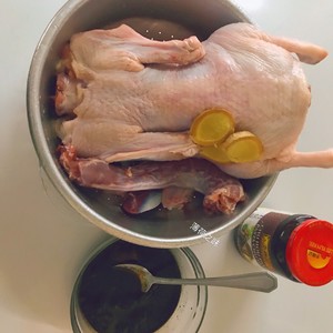 Duck of stew the five flavors - the practice measure of gust of dish of another name for Guangdong Province 1