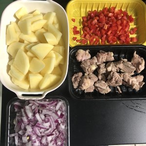 The practice measure of beer duck potato 1
