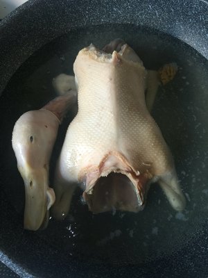 The practice measure of sesame oil duck 1