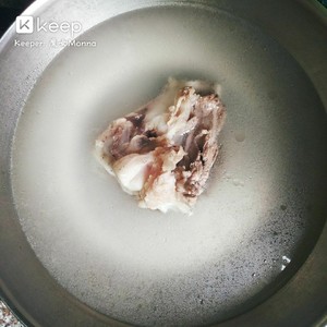 The practice measure of chaffy dish of tomato of soup of low fat bone 6