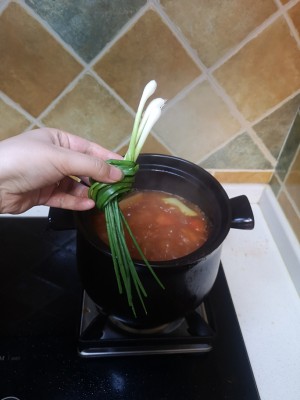 The practice measure of tomato chop soup 12