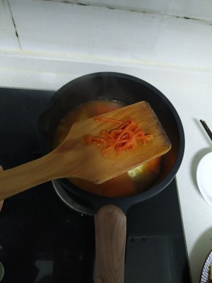 The practice measure of the tomato vegetable soup of simple warmth 9