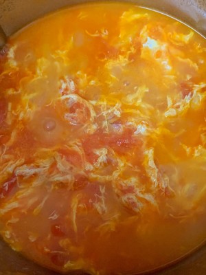トマト卵の美しいスープ2の実践測定