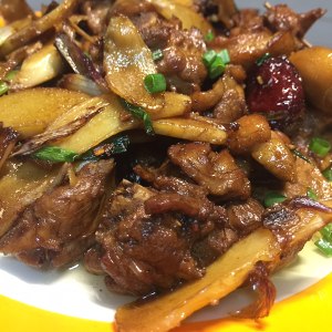 Of old go with rice child the practice measure of ginger stew duck 6