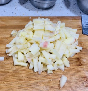 The practice measure from the dish with easy and comfortable duck of tribute small fry 4