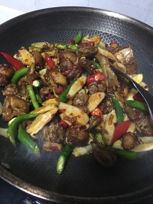 Ginger of the daily life of a family explodes duck (flesh of duck of braise in soy sauce) practice measure 7