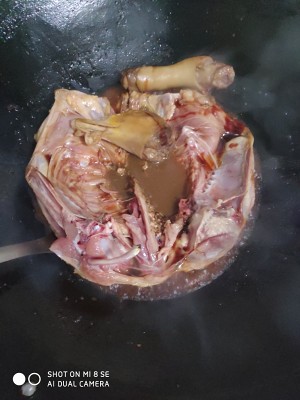 The practice measure of smoked plum duck 1