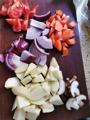 Tomato potato stews beef (high-pressured boiler edition) practice measure 9