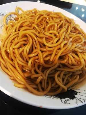 The practice measure of the tomato chow mien that ate not to forget 3