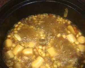 The practice measure of duck of soya bean stew 3