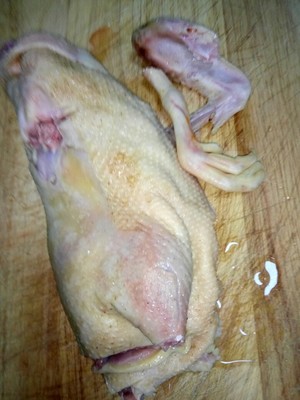 The practice measure of duck stew potato 1
