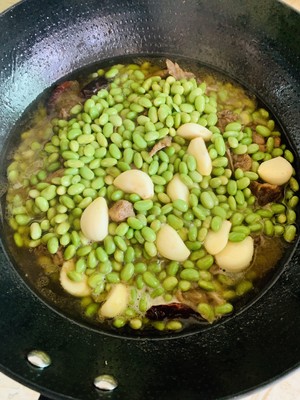 The practice measure that young soya bean burns a duck 4