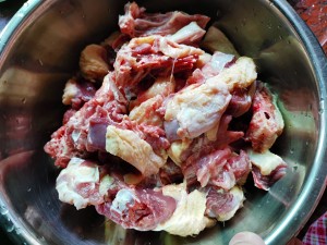 The practice measure of duck of lotus root stew 2