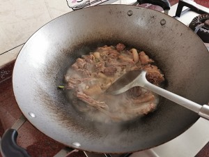The practice measure of duck of stew of Chi of purple perilla beans 9