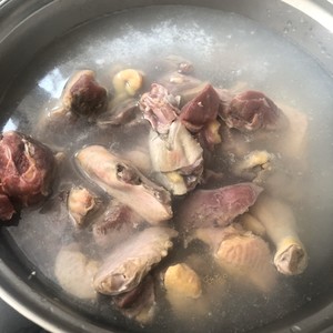 Face of flesh of duck of braise in soy sauce (duck soup bottom) practice measure 2