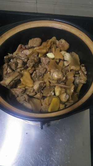 The practice measure of duck of stew of chest of food of wet Shan money 6