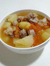 The practice measure of tomato potato is little soup 9