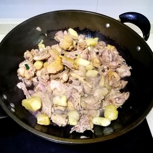 The practice measure of duck of stew of Chi of purple perilla beans 4