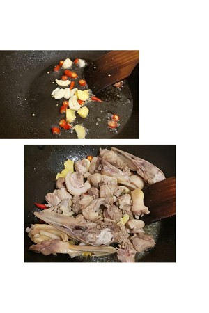 The practice measure of potato stew duck 3
