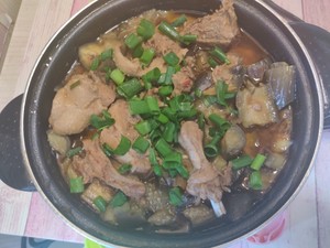 The practice step that achieves duck of eggplant of braise in soy sauce oneself 25