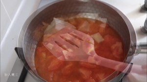 The practice measure of boiler of tomato bean curd 2