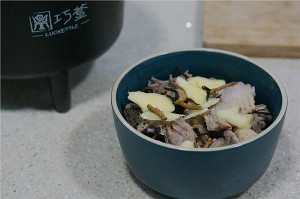 The practice measure of soup of aweto evaporate duck 5