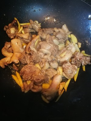 The practice measure that delicate ginger fries duck 5