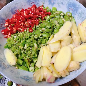 The practice measure of duck of Chongqing broken rice 3