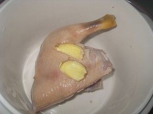 The practice measure that Chinese caterpillar fungus spends soup of the duck that stew 6