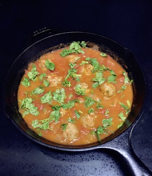 The practice measure of tomato flesh bolus 8