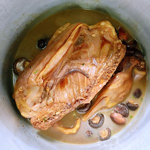 The practice measure of the duck of oily stew of · Xianggu mushroom that the adult on the mother loves most 10