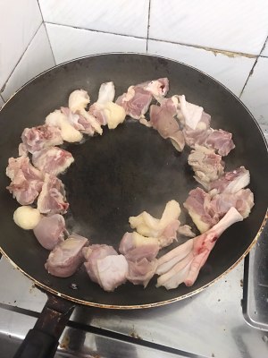The practice measure of duck of purple perilla stew 6