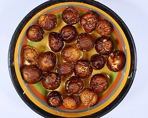 The practice measure of the duck of oily stew of · Xianggu mushroom that the adult on the mother loves most 2