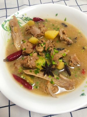 The practice measure of the beer duck potato that stew 8