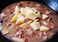 The practice measure of potato stew duck 5