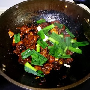 The practice measure of duck of stew of Chi of purple perilla beans 6